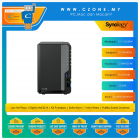 Synology DiskStation DS225+ NAS (2-bay, QC 2.0GHz, 2GB, GbE x2, Diskless)