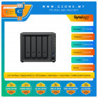 Synology DiskStation DS425+ NAS (4-bay, QC 2.0GHz, 2GB, GbE x2, Diskless)
