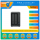 Synology DiskStation DS725+ NAS (2-bay, DC 2.6GHz, 4GB, GbE x2, Diskless)