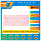 Fantech MK853 MaxPower Sakura Edition RGB Mechanical Gaming Keyboard (Blue Switch)