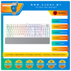 Fantech MK853 MaxPower White Edition RGB Mechanical Gaming Keyboard (Blue Switch)