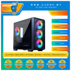 Gaming Freak P2 Storm TG Computer Case (mATX, TG, ARGB, Black)