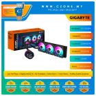 Gigabyte Aorus Waterforce X II 360 AIO CPU Liquid Cooler (3x 120mm Fan, ARGB)