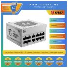 MSI MAG A850GL PCIE5 White 850W Power Supply (850Watts, 80plus Gold, White)