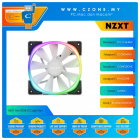 NZXT Aer RGB 2 Case Fan (1x 120mm, 4-pin PWM, RGB, White)