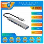 Orico AH-12F USB-C to USB Hub (1x USB 3.0, 2x USB 2.0, TF)