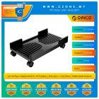 Orico CPB3 Desktop Casing Bracket With Wheel (Carbon Fiber Black, 26.5x46x11cm)