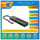 Orico MDK-6P 6 in 1 Type-C Docking Station (USB-C PD x1, USB 3.0 x1, USB 2.0 x1, SD/TF Card Reader,