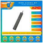 APC PME6U2B Surge Protector (6x UK Socket, 2x USB, 2M)