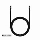 Rockrose Knight USB-C to Lighting Cable (1M, Black)