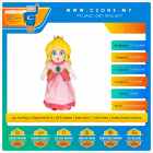 Nintendo - Plush Toy - Peach - S