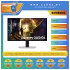 Samsung 27" Odyssey G6 G610SD QHD OLED Gaming Monitor (27", 2560x1440, OLED, 240Hz, 0.03ms, Silver)