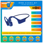 Shokz OpenSwim Wireless Bone Conduction Sports Headphones (Blue)