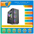 Tecware Nexus Air M3 Omni ARGB Computer Case (mATX, TG, ARGB, Black)