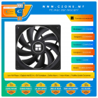 Thermalright C12C Case Fan (1x 120mm, 4-pin PWM, Black)