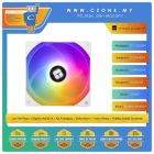 Thermalright C12CW Case Fan (1x 120mm, 4-pin PWM, White)