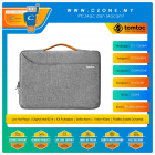 Tomtoc A22 Versatile 360 Protective Laptop Briefcase (Fits 13" Laptop, Grey)