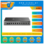 TP-Link ER7212PC Gigabit VPN Router With PoE+ Ports and Controller Ability (2x SFP, 2x WAN, 8x PoE+, 110W)