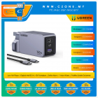 UGREEN - X757 100W Nexode Pro 3-Port GaN Fast Charger - 2 USB-C, 1 USB-A - Black