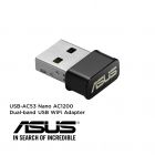 Asus USB-AC53 Nano USB Wireless Adapter (Dual Band-AC1200)