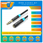 Vention BHBBF 3.5MM Audio Extension Cable (1M, Black)