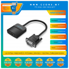 Vention VGA to HDMI Converter with 3.5MM Audio (Black)